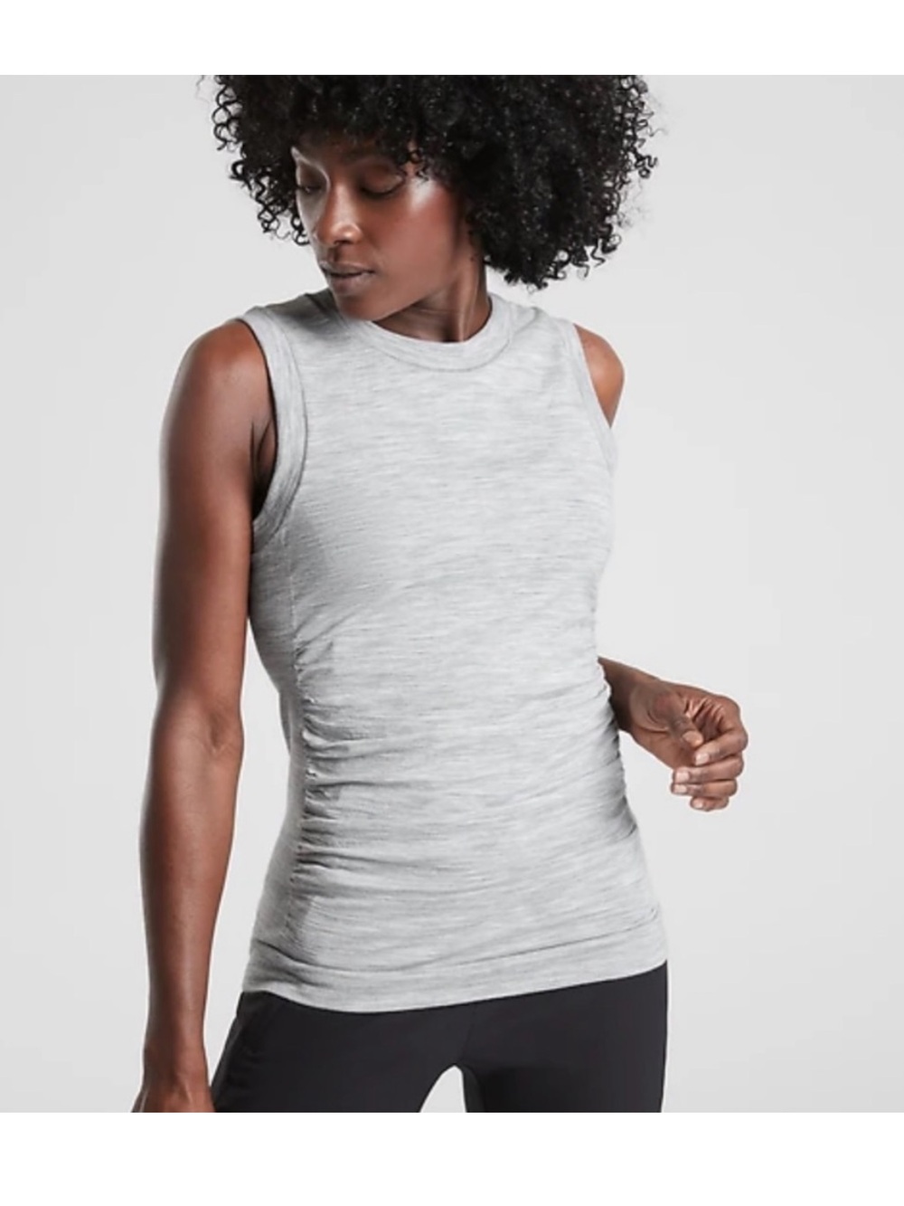 Athleta Light Gray Tank Top